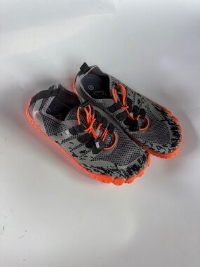 Kids nortiv8 Grey and Orange Water Shoes with Easy Tie Laces